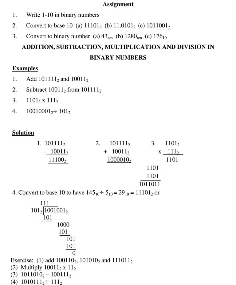 BINARY NUMBERS_5