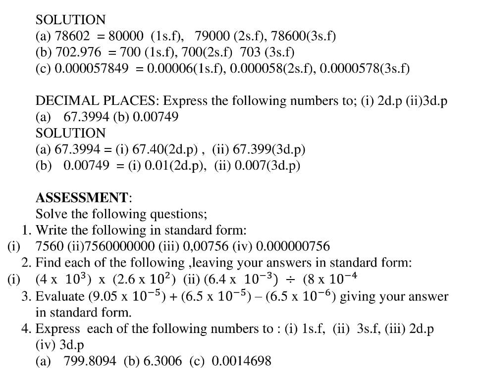 STANDARD FORM AND APPROXIMATION_3