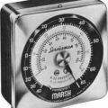 Fig. 2 8 Thermometer And Pressure Gage. (marsh)